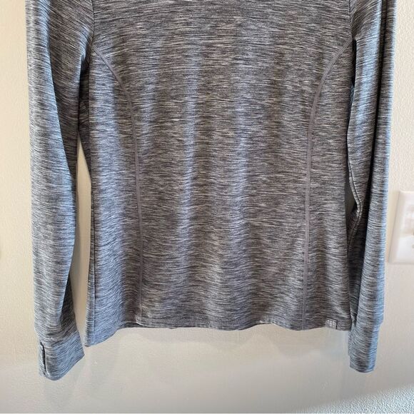 Title none grace long sleeve tee in gray medium performance shirt - Picture 3 of 9